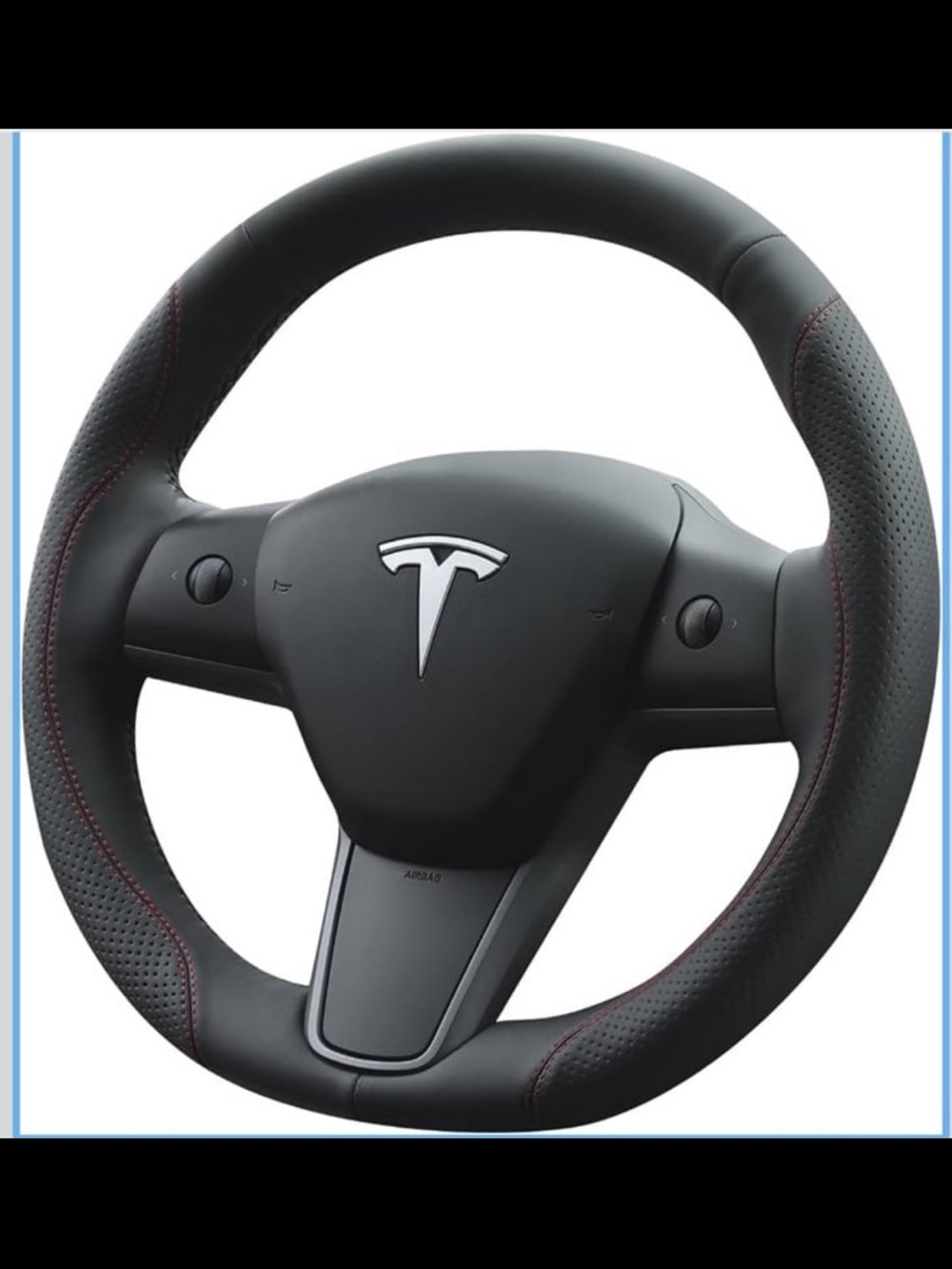New!  MEWANT Steering Wheel Cover for Tesla Model 3 Model Y 2020 30 Min Install
